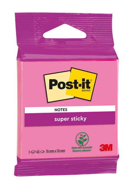 Post-it Notitieblok 76x76mm Assorti Kleur, 90 vel - 2