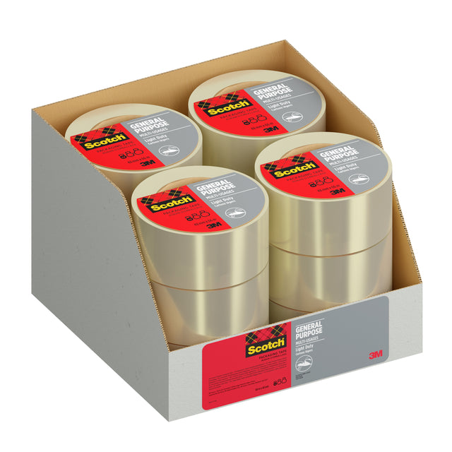 Verpakkingstape Scotch 4501T66 48mm x 66m helder - 2