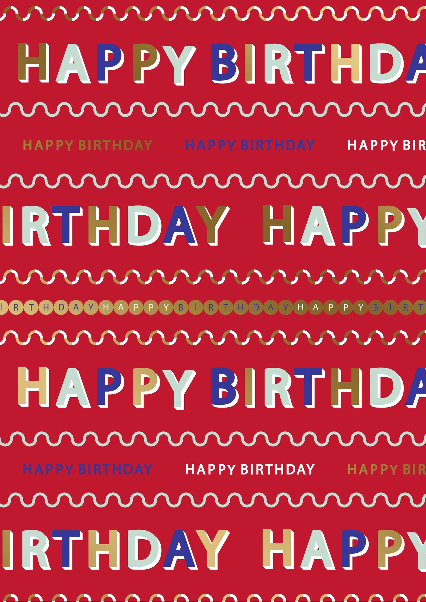 Happy Bday Inpakrollen voor Verjaardagen - 2