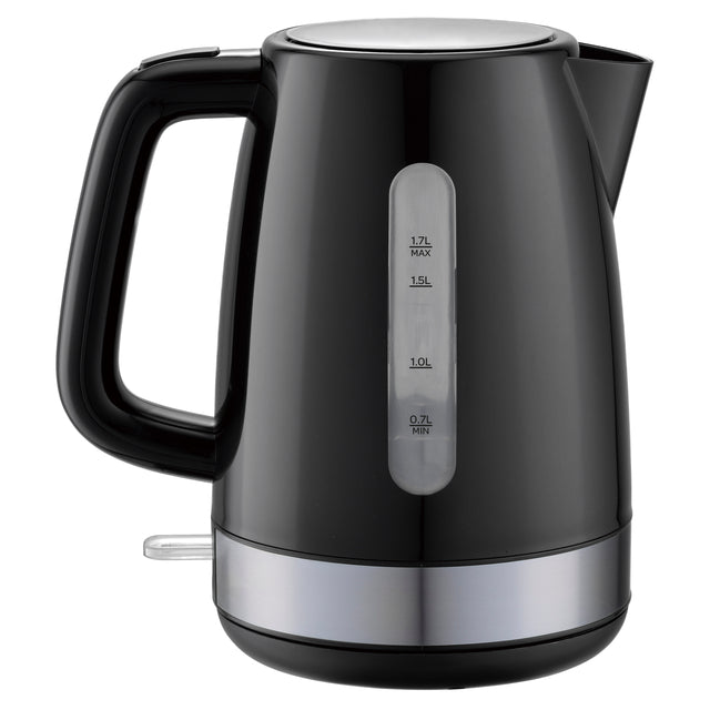 Waterkoker Inventum 1,7 liter zwart met RVS - 2