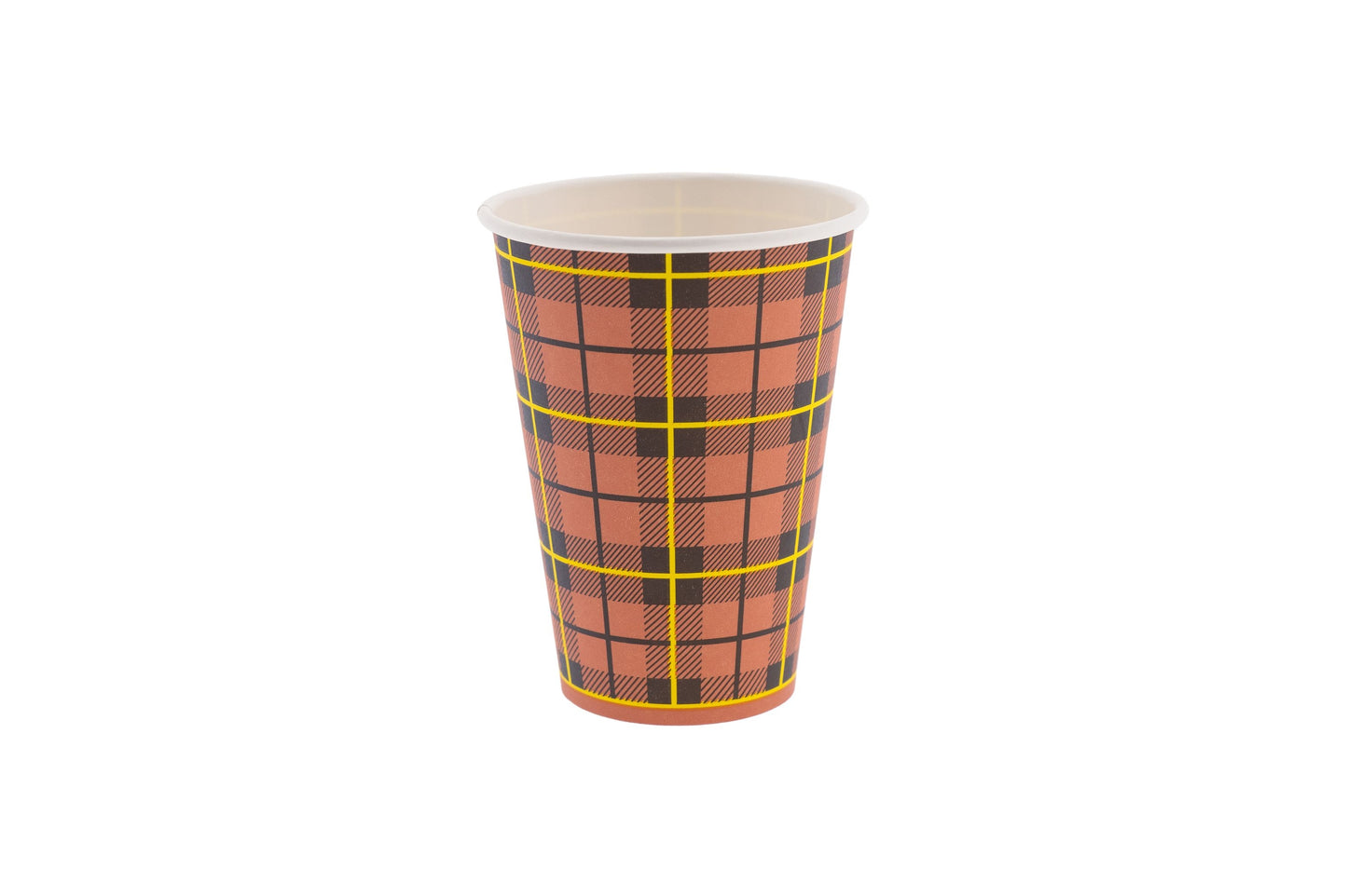 Duurzame kartonnen koffiebeker 180ml Scotty rood (100 stuks)