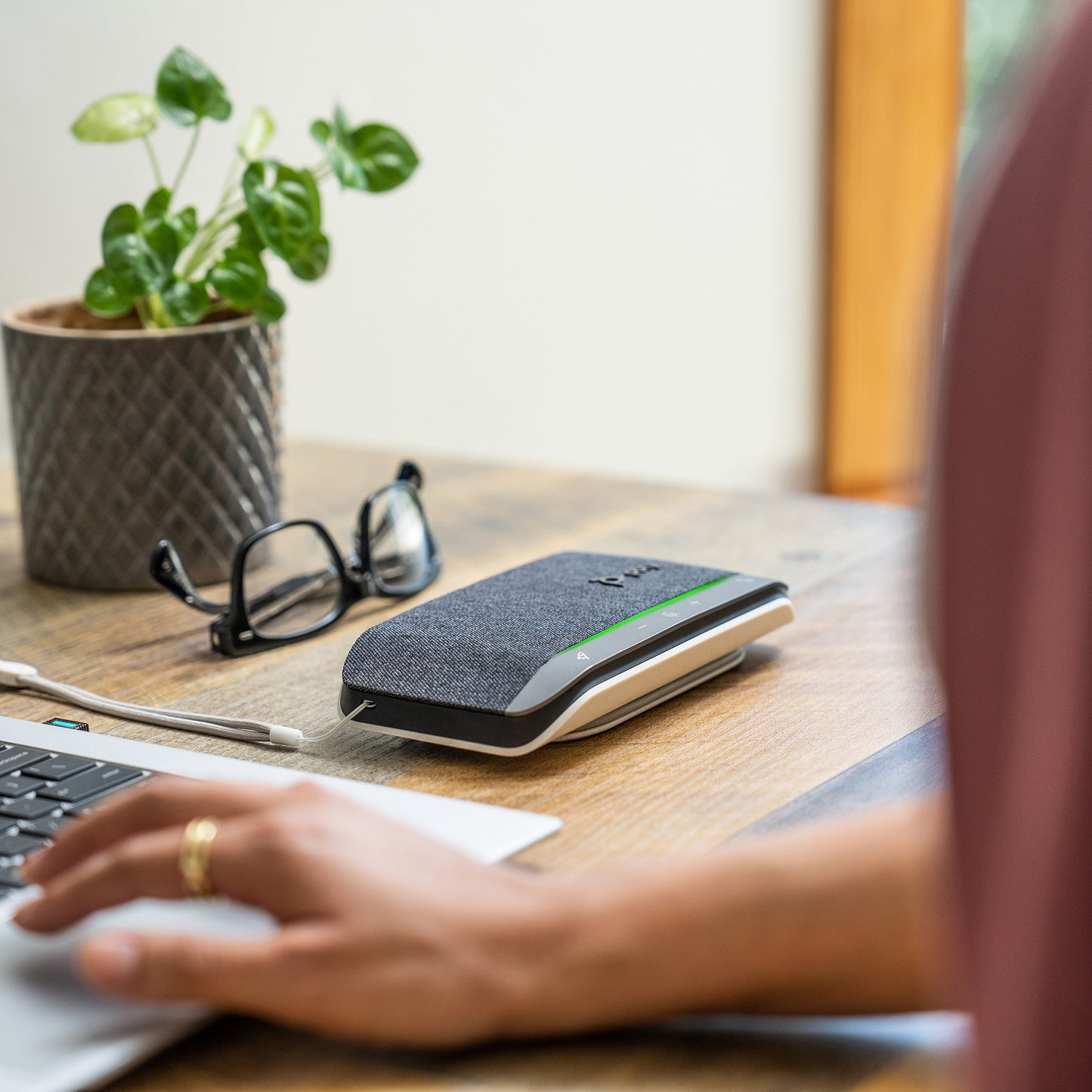Speakerphone HP POLY Sync 20+ USB-C met programmeerbare knop - 2