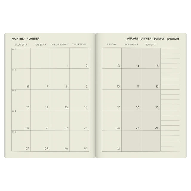 Agenda 2025 Peanuts 7 Dagen per Week 2 Pagina’s - 3