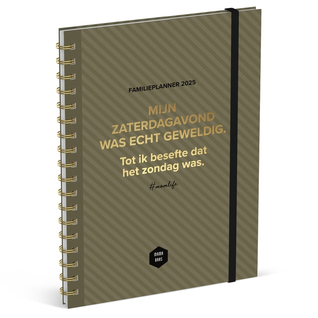 Lannoo Familieagenda 2025 Mama Baas 7 dagen/2 pagina's