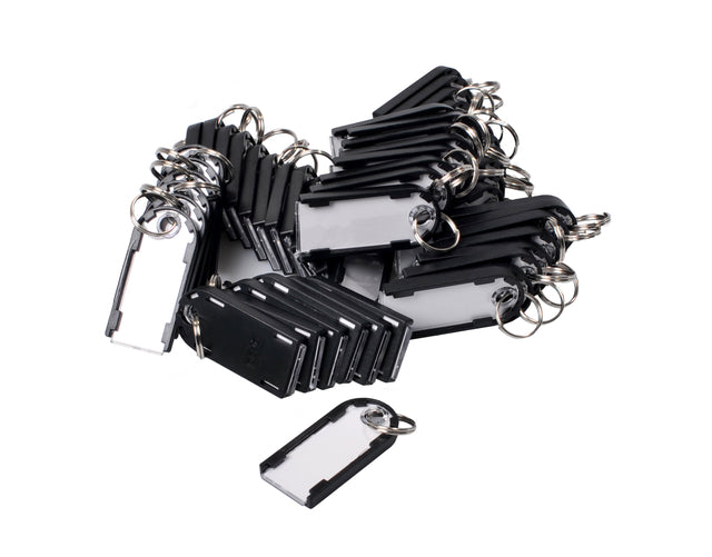 Magnetisch Pavo Sleutellabel Set met 50 Zwarte Labels
