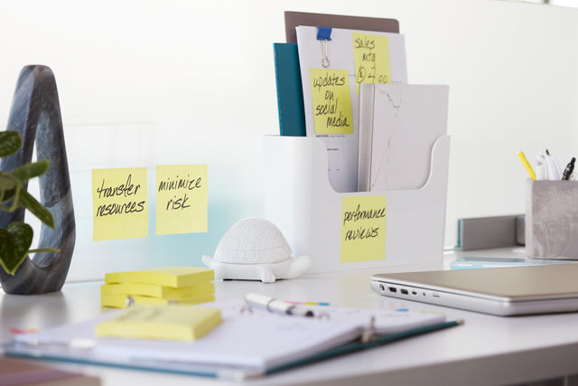 Post-it memoblok 76x76mm, geel, 90 vellen - 3