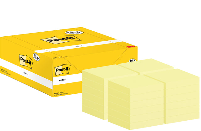 Post-it memoblok 38x51mm, geel, 100 vellen - 3