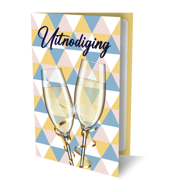 Uitnodiging Interstat Champagne 10x15cm