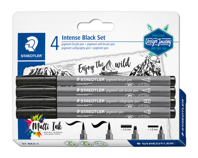 Staedtler Pigment Pen Intense Black