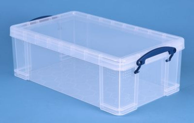 Really Useful Opbergbox 12 liter transparant wit