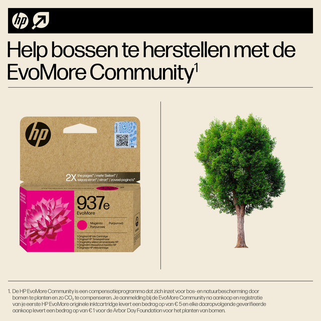 HP 937E Evomore rood inktcartridge - 3
