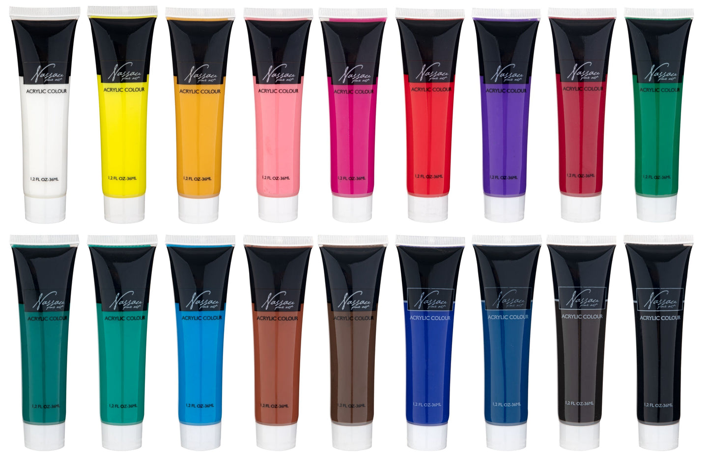Acrylverf Nassau Fine Art doos 18 tubes van 36 ml - 3