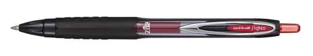 Eco Gelroller UniBall Signo 207E Rood, Navulbaar uit Recycled Plastic