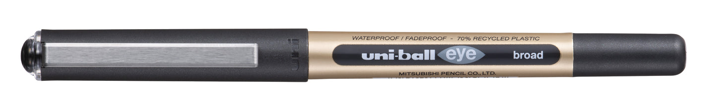Rollerpen Uni-ball Eye Eco 150E B Zwart, Vloeibare Super Ink - 2