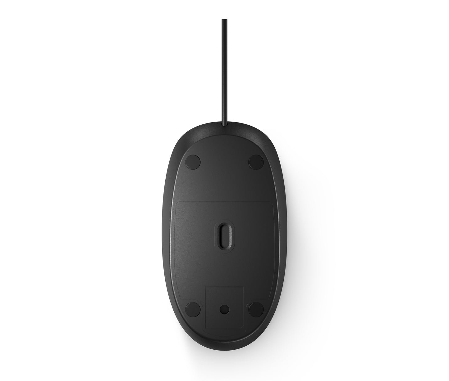 HP 125 bedrade USB-muis zwart 1200 dpi - 2