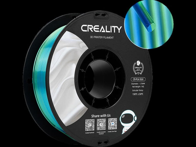 Creality PLA 3D Filament 1.75mm Blauw Groen 1kg