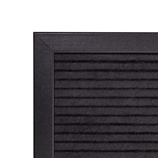 Letterbord Zwart 40 x 60 cm met Zwart Houten Frame - 2