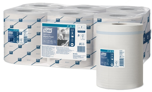 Tork Reflex M4 Centerfeed Poetspapier 114m voor hygiënisch schoonmaken - 3