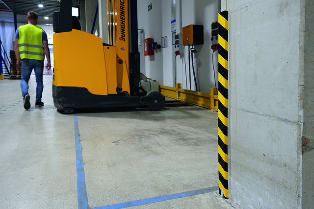 Beschermingsprofiel Durable S20 recht 1m geelzwart - 4