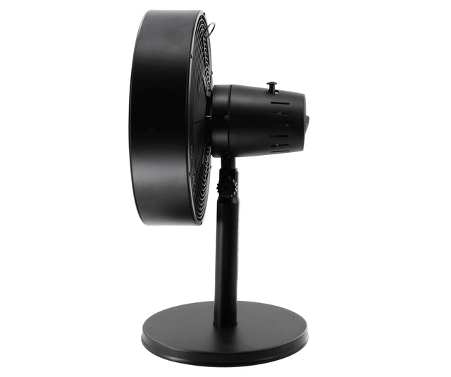Tafelventilator Tomado met diameter 35 cm en retro design zwart - 5