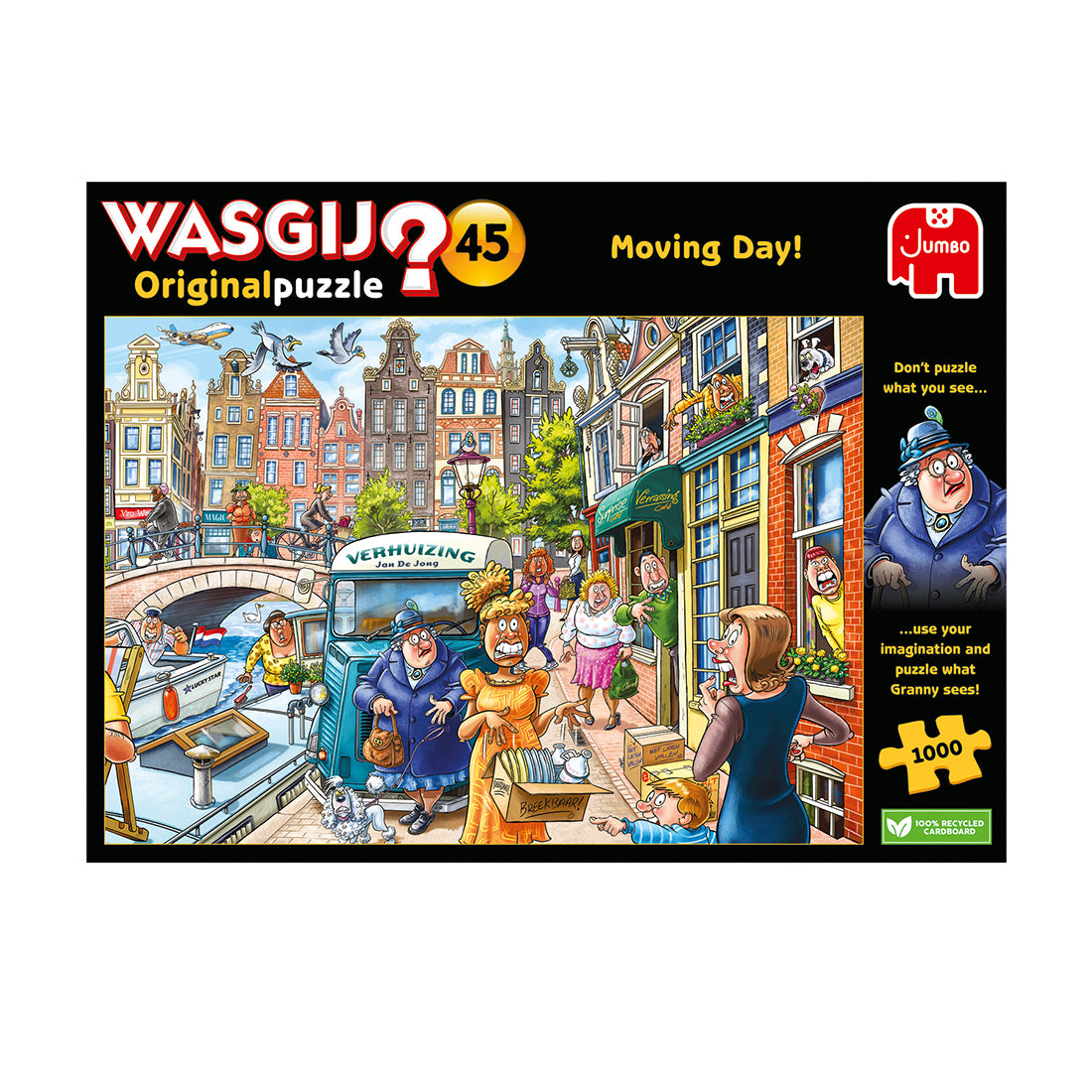 Wasgij Original 45 Verhuisdag! Puzzel 1000 stukjes - 2