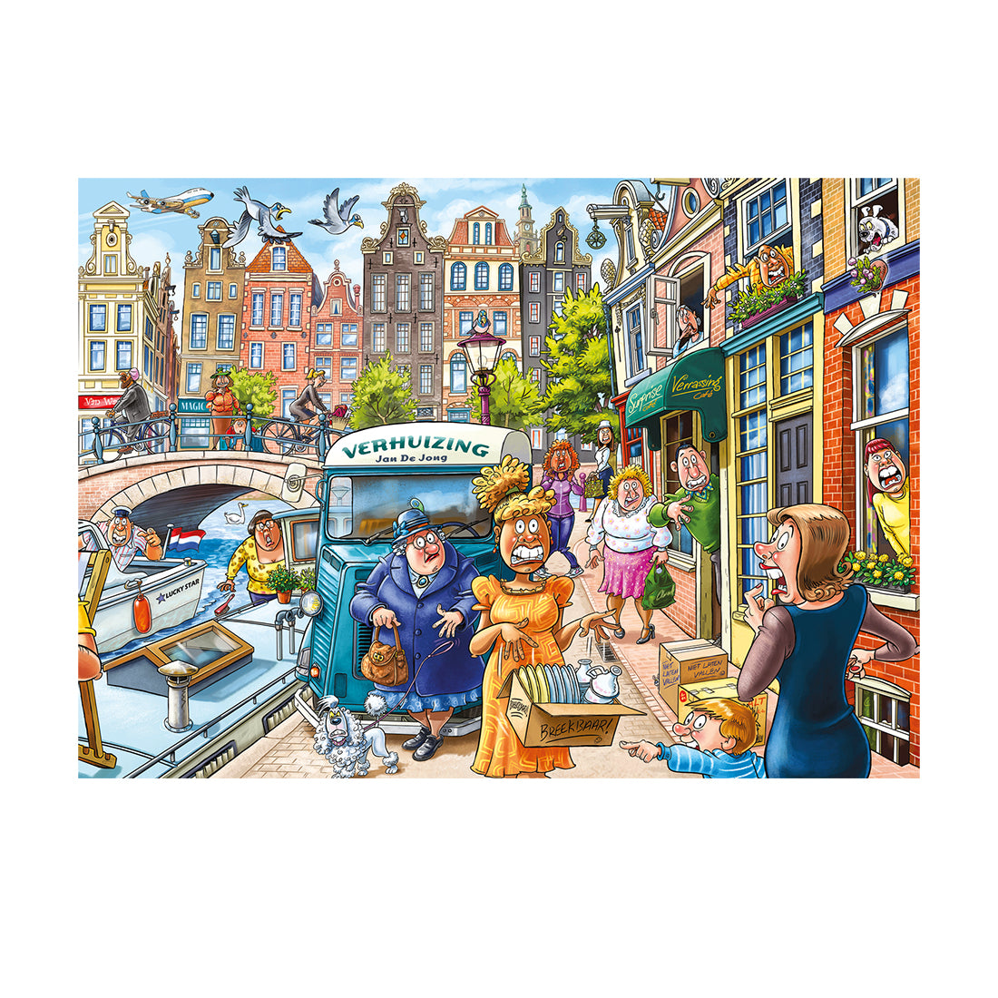 Wasgij Original 45 Verhuisdag! Puzzel 1000 stukjes - 3