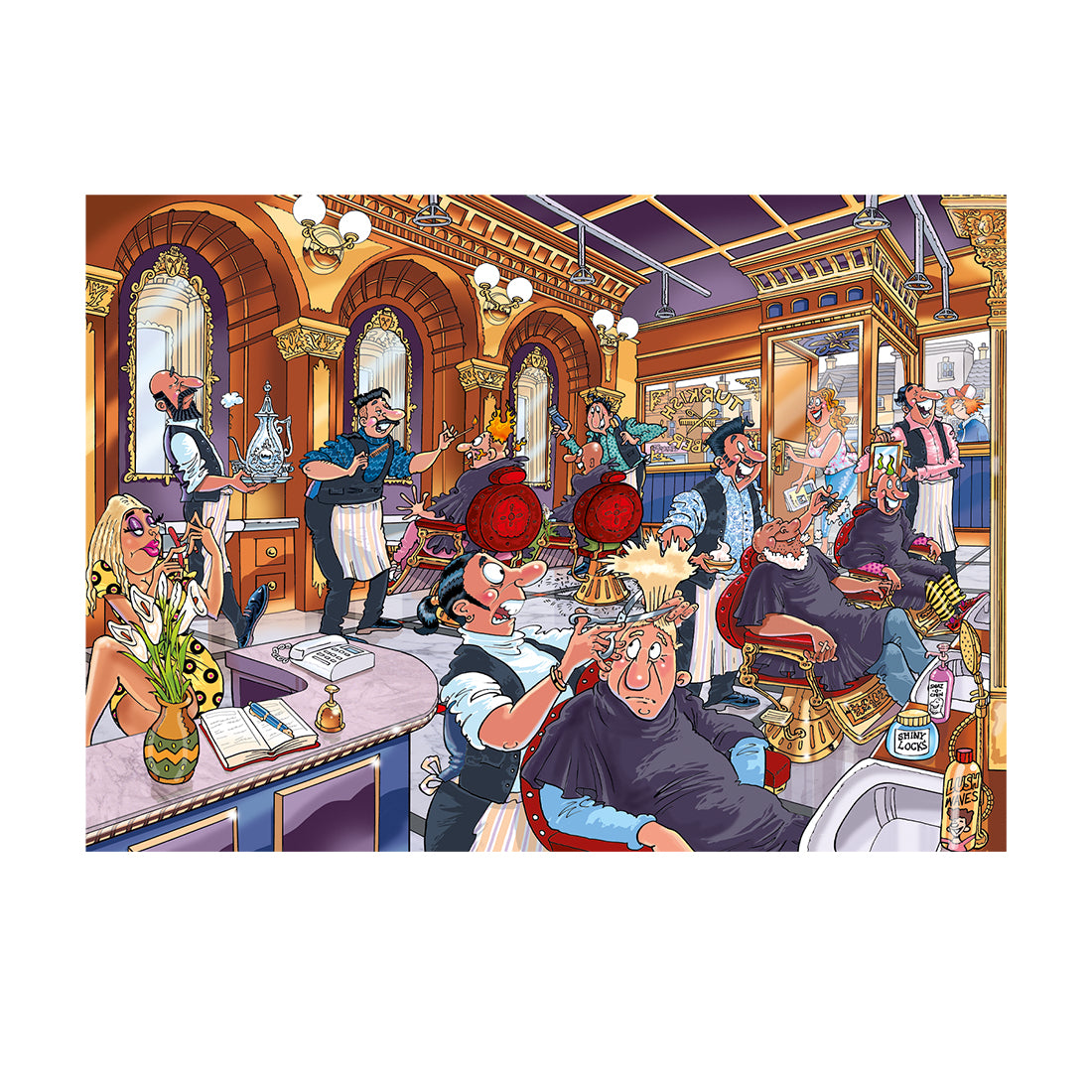 Wasgij Mystery 27 Vlam In De Pan Puzzel 1000 Stukjes - 3