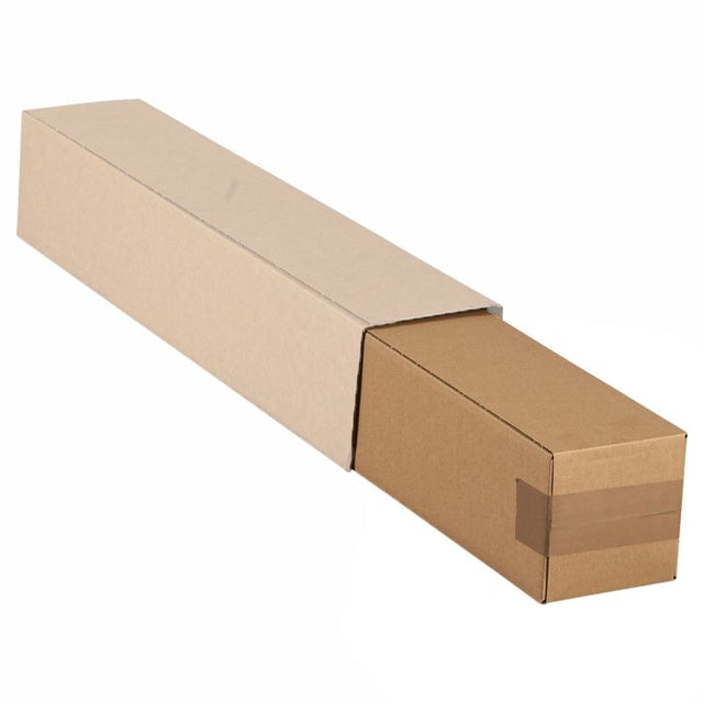 Vierkante Koker Bruin 750x120x120mm