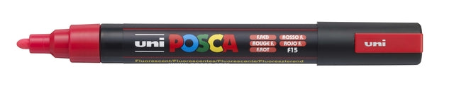 Posca PC5M M Fluor Rood Verfstift