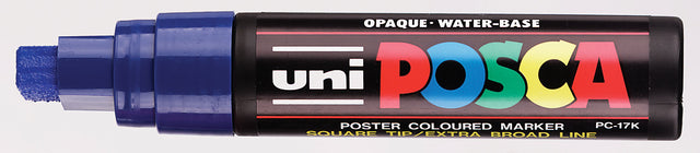 Posca PC17K EB rechthoek donkerblauw