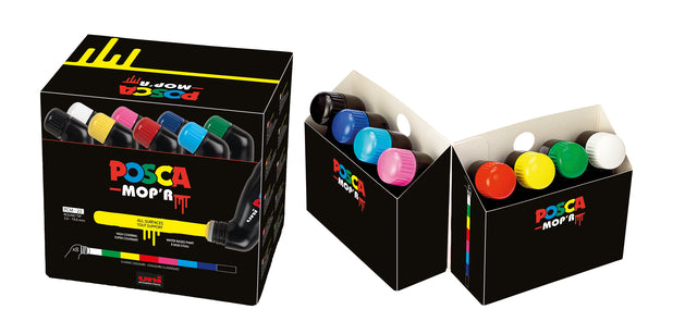 Posca PCM22 Mop'r Verfstift Set 8 Kleuren