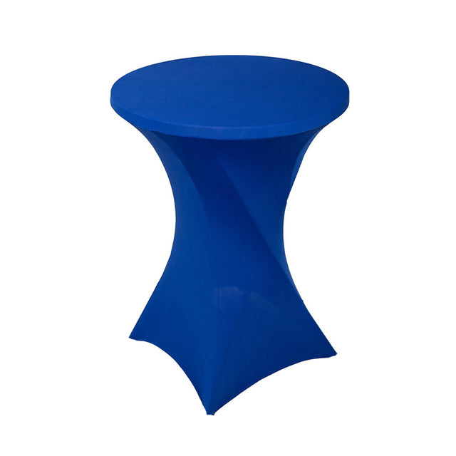 BRASQ Statafel 80cm met tafelrok, blauw