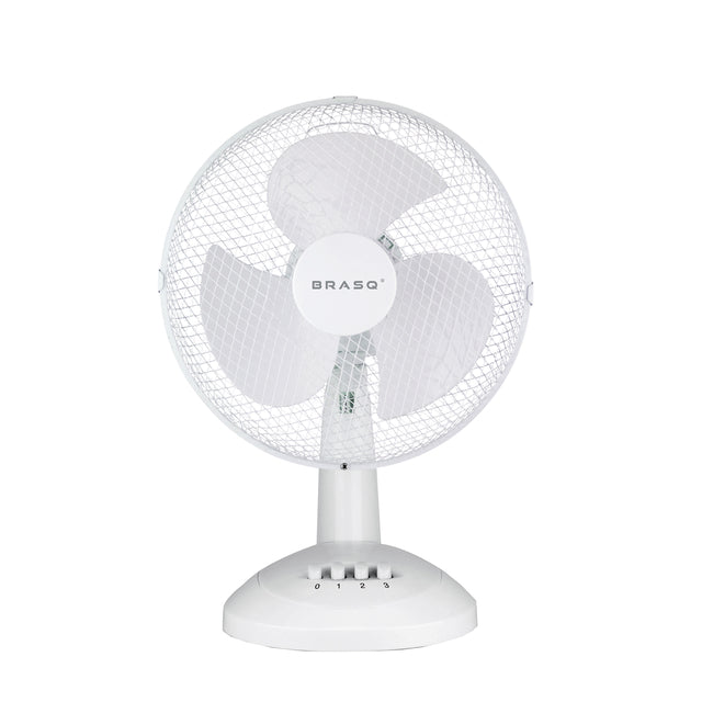 Tafelventilator BrasQ F400 met 30cm diameter wit