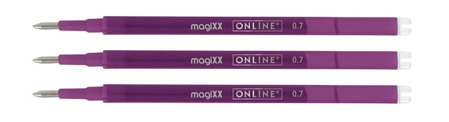 Online Magixx Gelvulling 0,7mm Violette Set van 3 - 2