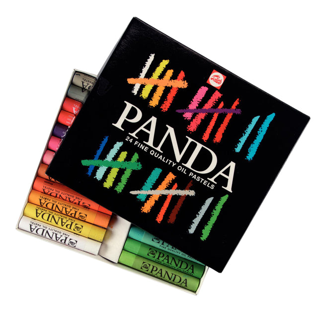 Oliepastel Talens Panda 24-kleuren set