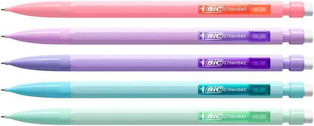 Vulpotlood Bic Matic Pastel HB 0.7mm assortiment