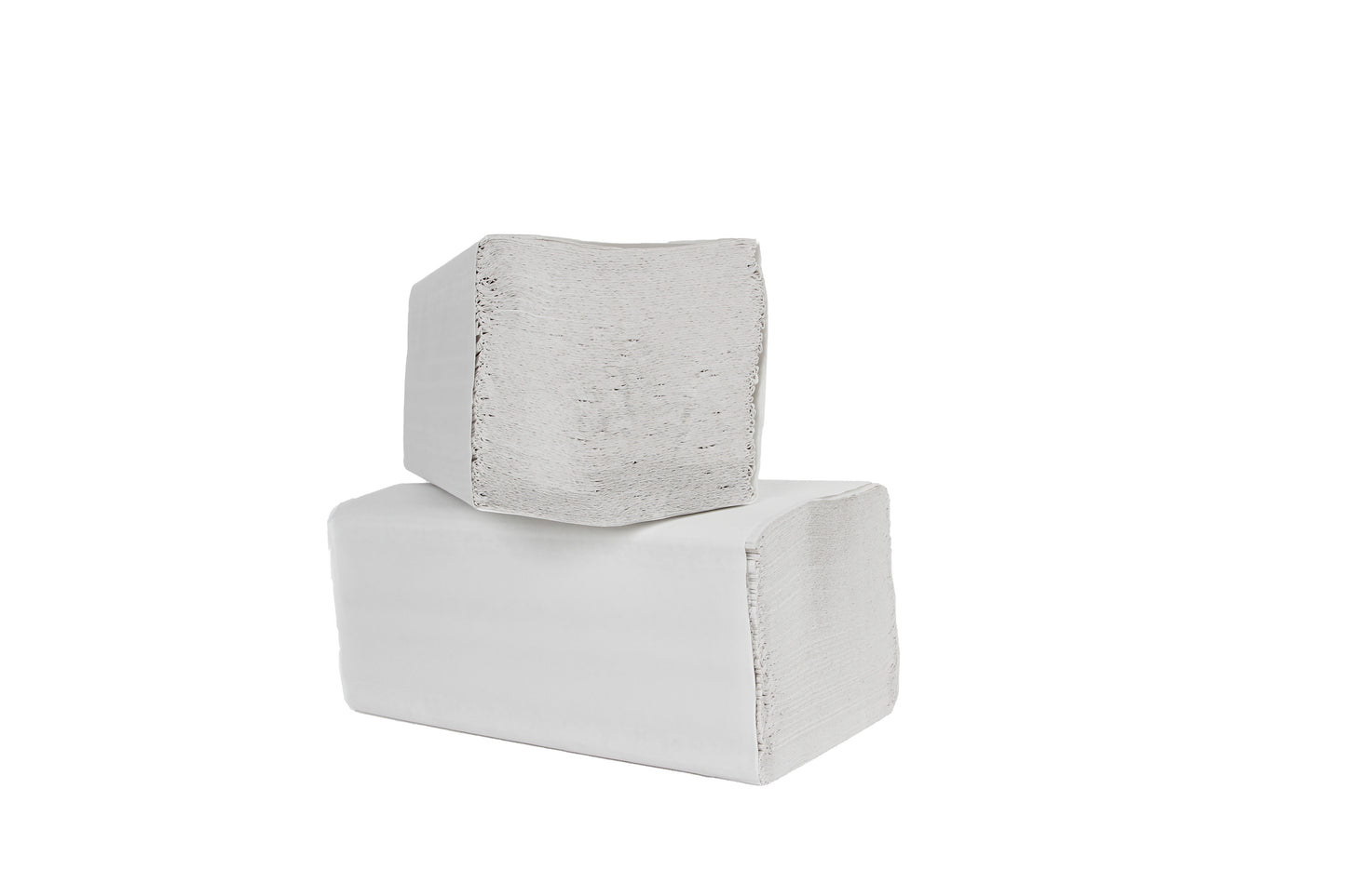 Handdoek Cleaninq Z-vouw 2-laags 22x22.5cm wit 20 x 200 stuks - 2