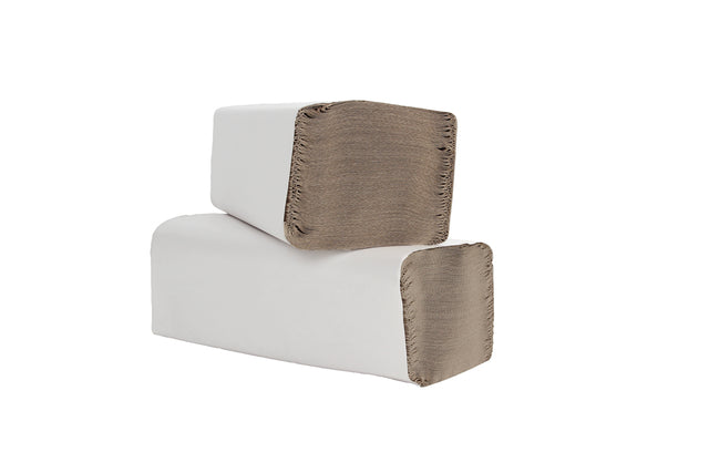 Handdoek Cleaninq Z-vouw 1-laags naturel - 2