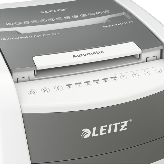 Leitz IQ Auto+ of Pro Papiervernietiger 2x15mm - 5
