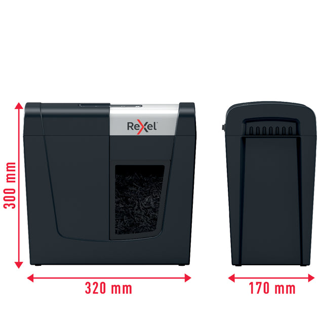 Rexel Secure MC3 Papiervernietiger 2x15mm P4 - 2