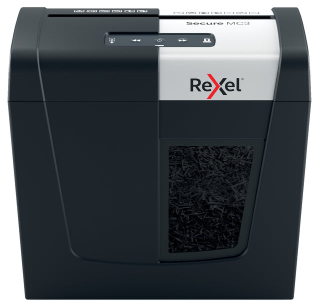 Rexel Secure MC3 Papiervernietiger 2x15mm P4 - 3