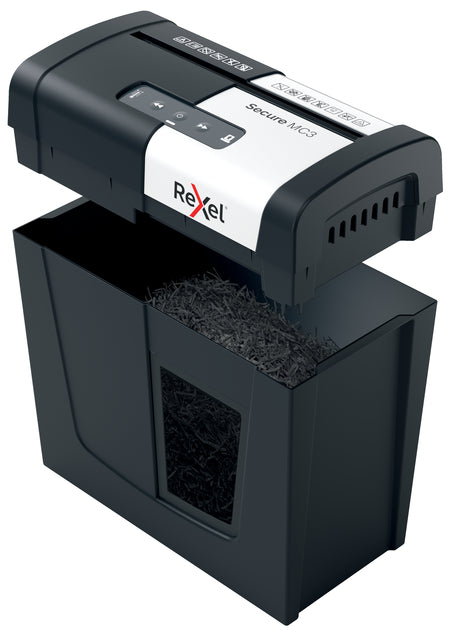 Rexel Secure MC3 Papiervernietiger 2x15mm P4 - 4