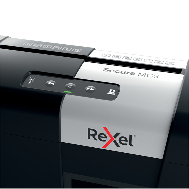 Rexel Secure MC3 Papiervernietiger 2x15mm P4 - 6