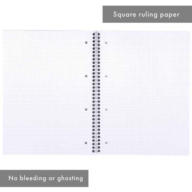 Collegeblok Pukka Jotta A4 met 5x5 lijnen, 200 pagina's, gelinieerd - 2