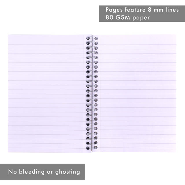 Notitieboek Pukka Jotta A5 met 5x5 lijnen, 200 pagina's, 80 g/m² - 4