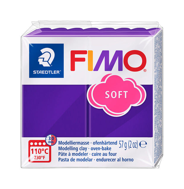 Fimo Soft Boetseerklei 57 g Pruim