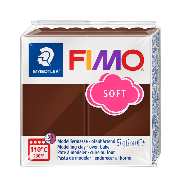 Fimo Soft Boetseerklei 57 g – Choco