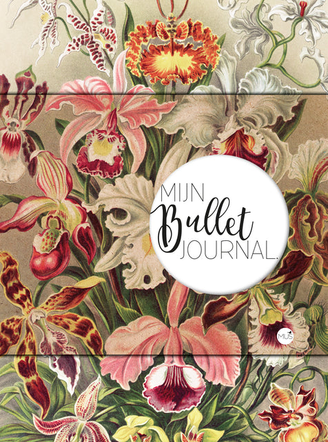 Bullet Journal Orchidee Dots 240 Pagina's voor Personaliseerbare Notities