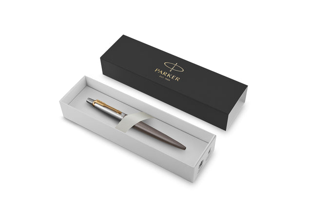 Parker Jotter Grey Collection Balpen met Goudkleurige Accenten - 3