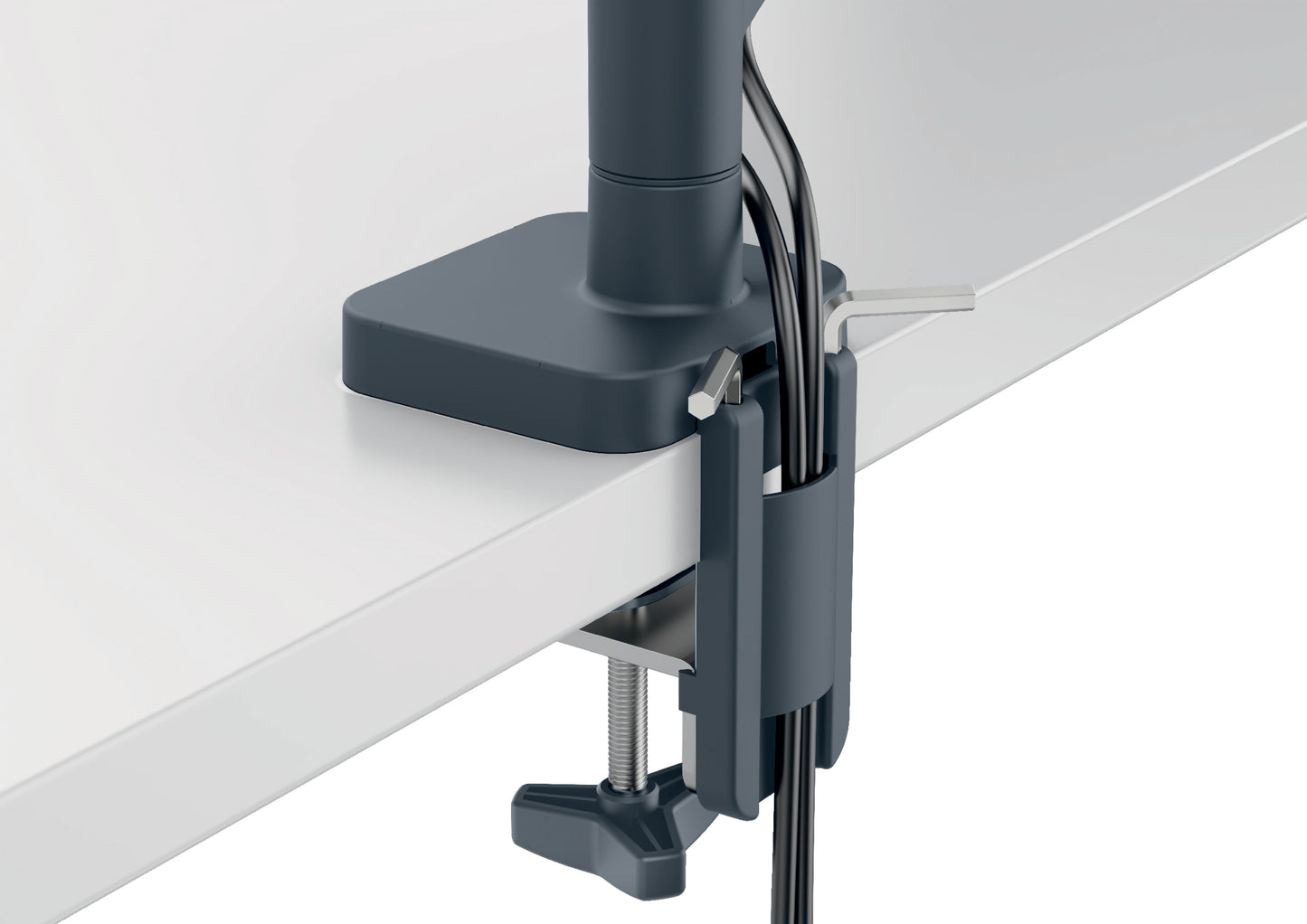 Leitz Ergo Enkelvoudige Monitorarm voor 17-32 inch schermen - 4